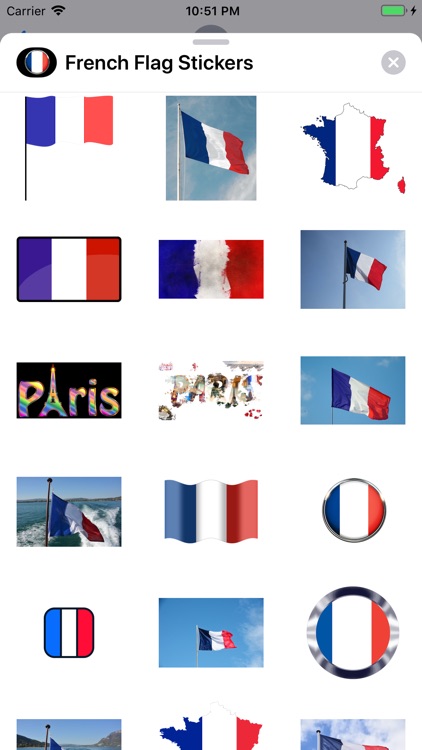 French Flag Stickers screenshot-2