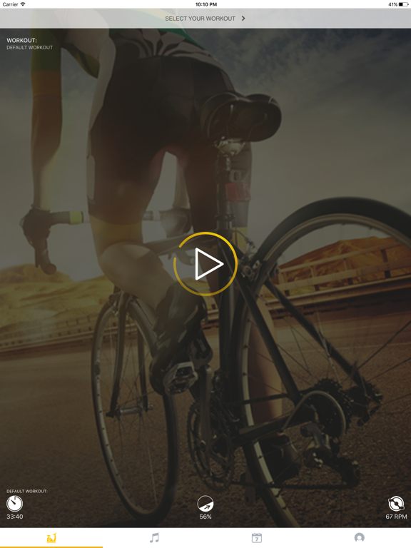 Plus Workout Indoor cycling App voor iPhone, iPad en iPod touch