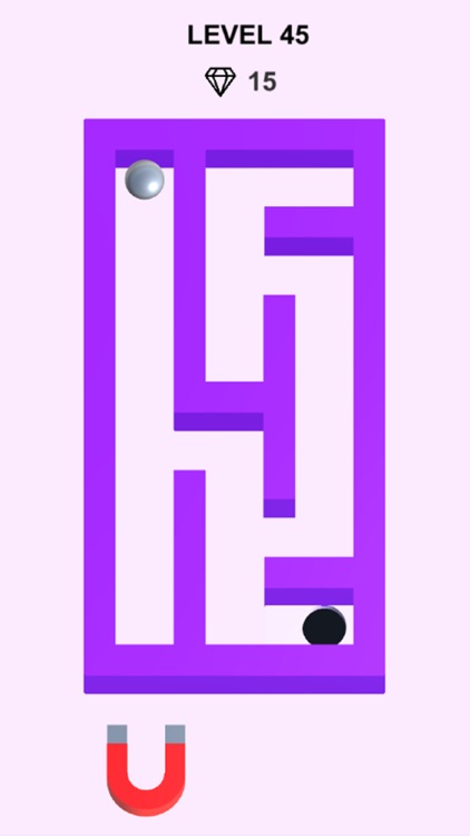 Magnet Ball Maze screenshot-3
