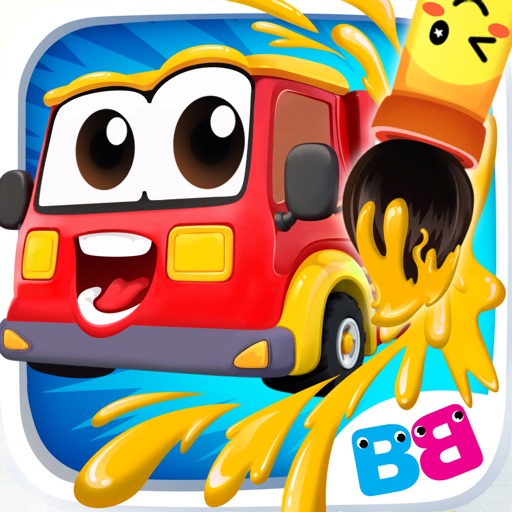 Car coloring book & drawing