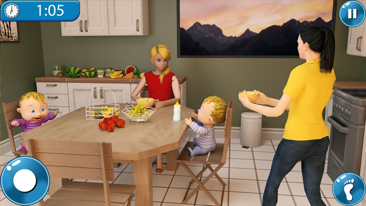 Newborn Twin Baby Mother Games screenshot-3