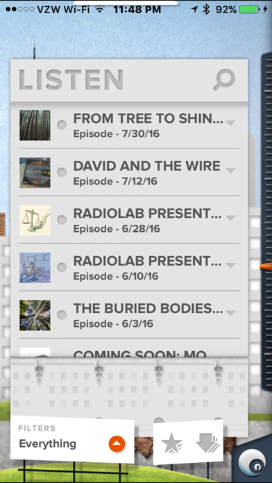 Radiolab Screenshot 2