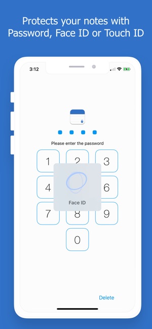 Secrete Notes - Face ID Unlock(圖2)-速報App