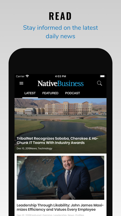 Native Business screenshot 2