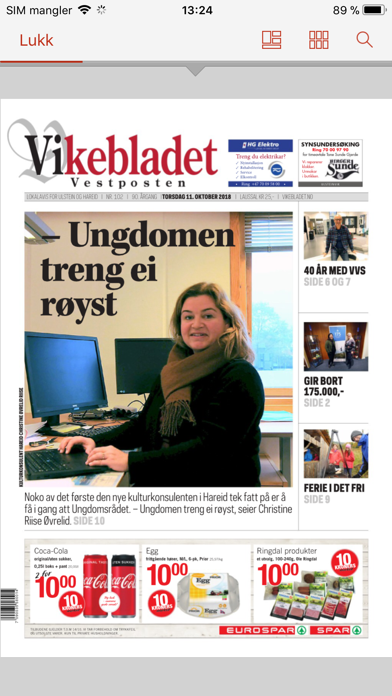 Vikebladet Vestposten eAvis screenshot 2