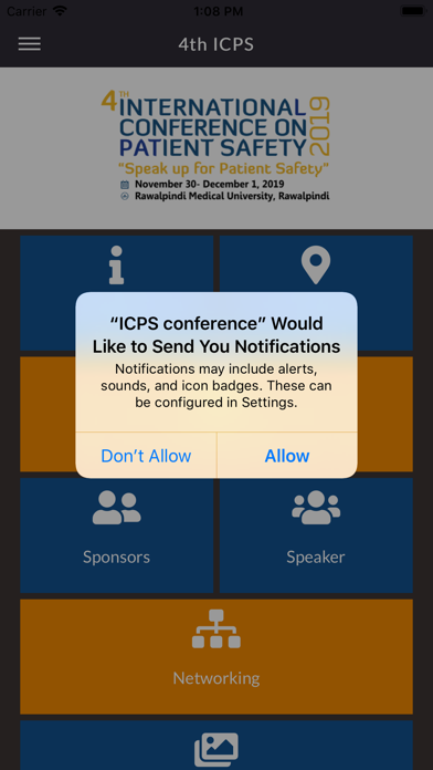 4th ICPS Conference screenshot 3