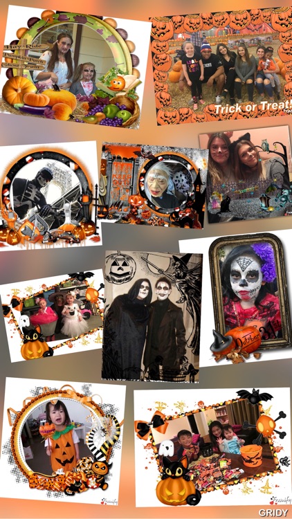 Autumn & Halloween Pic Frames