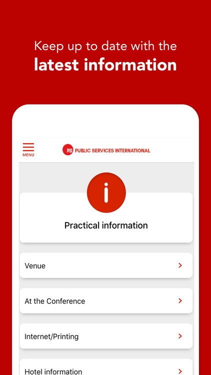 PSI Events App