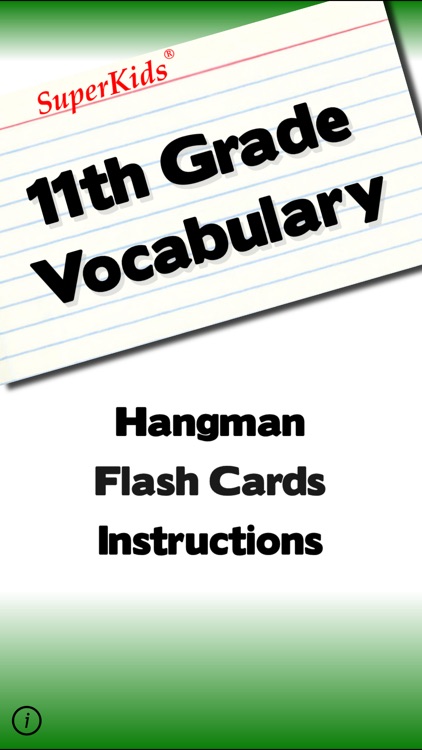 11th Grade Vocabulary