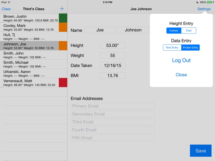 School BMI Calculator screenshot-3