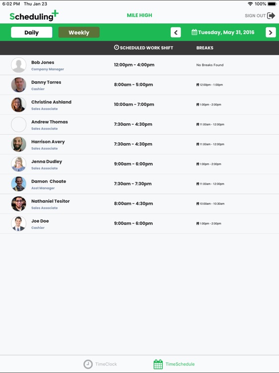 Scheduling+ Timeclock screenshot-3