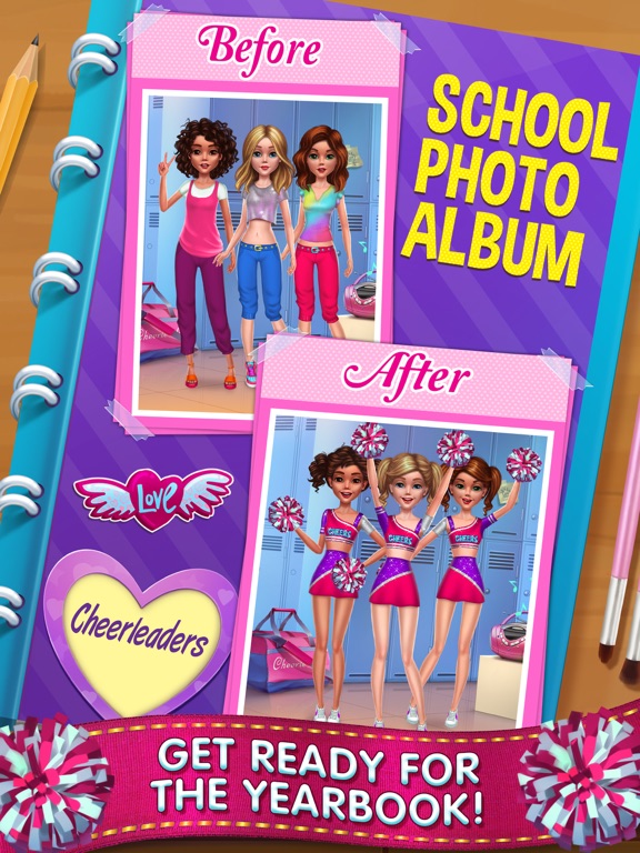 Fashion School Girl iPad app afbeelding 5