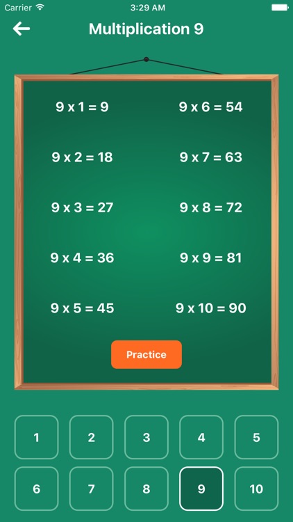 Smart Multiplication Table