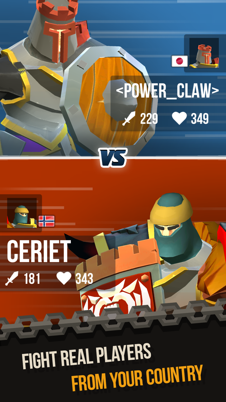 Duels - PVP game of Knighthood Hack screenshot 1 - iOS game interface