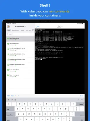 Screenshot 5 Kuber - Kubernetes Dashboard iphone