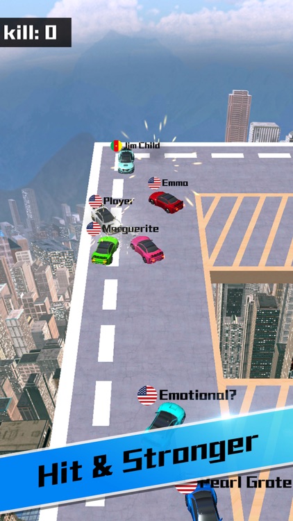 Car Bumper.io - Battle on Roof