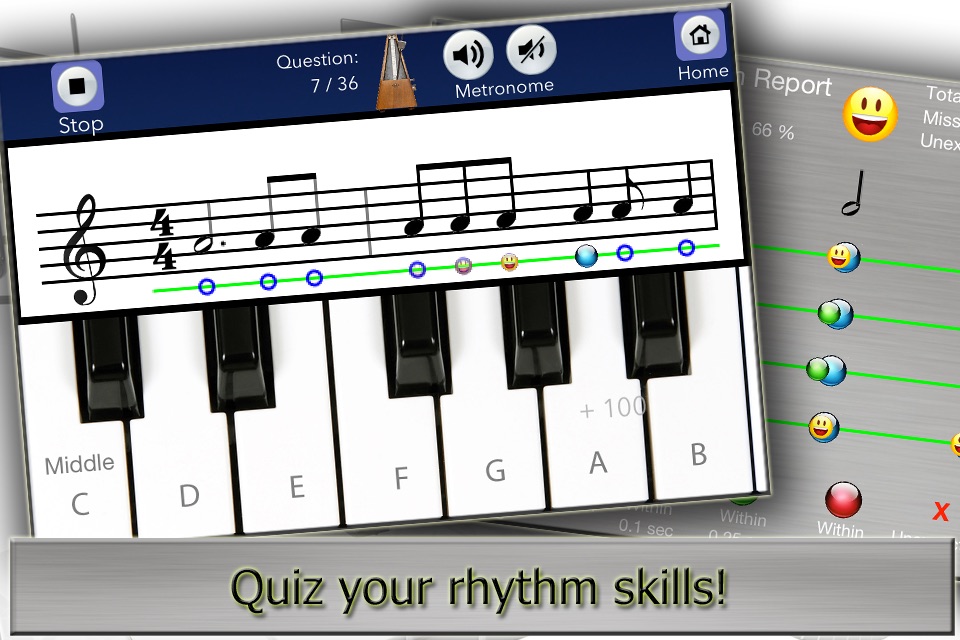 Piano Tutor App screenshot 2