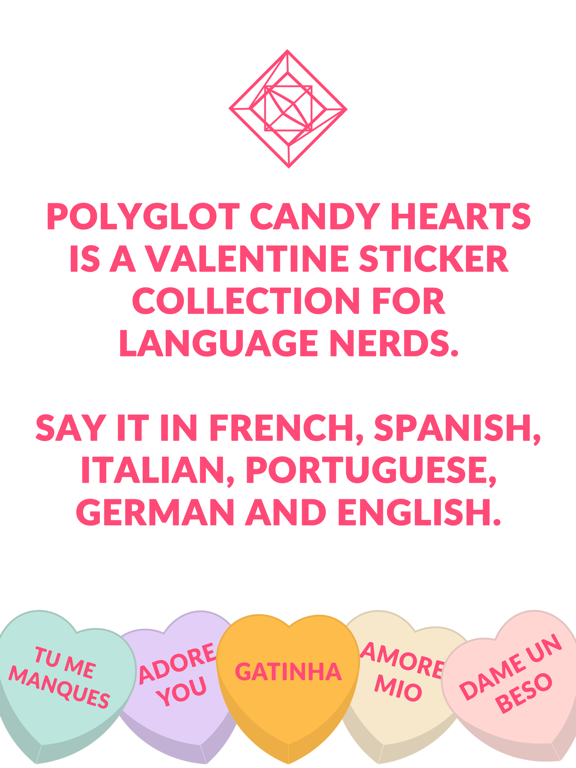 Screenshot #4 pour Polyglot Candy Hearts