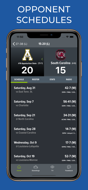 South Carolina Football App(圖8)-速報App