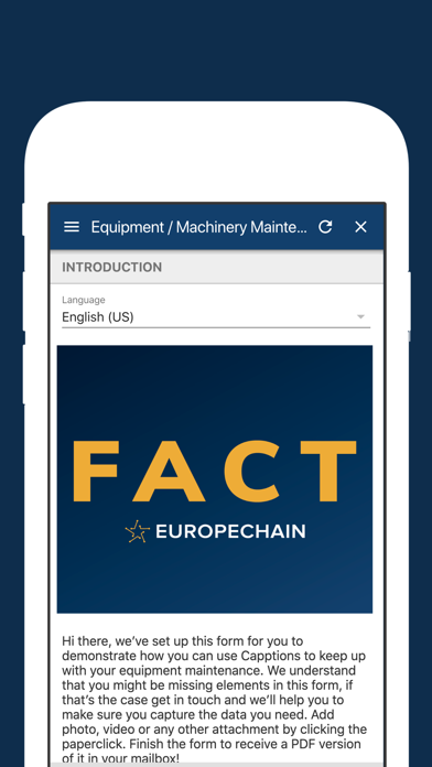 Fact Europechain screenshot 2