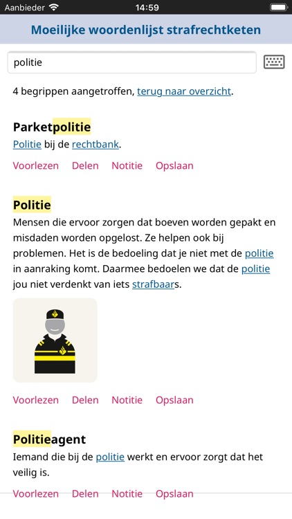 Moeilijke woordenlijst