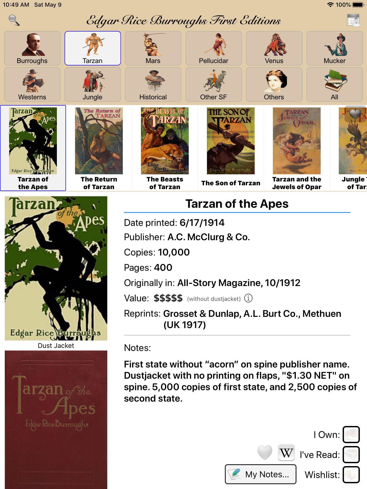 Edgar Rice Burroughs Editions screenshot 2