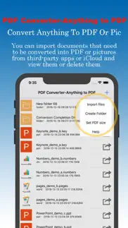 pdf converter-anything to pdf iphone screenshot 1