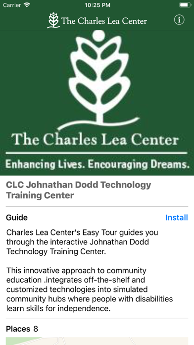 Charles Lea Center's Easy Tour screenshot 2