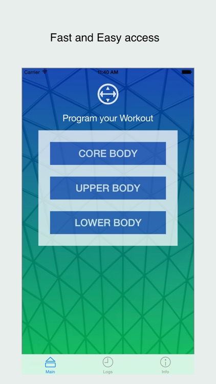 WorkoutTracker - Custom Log