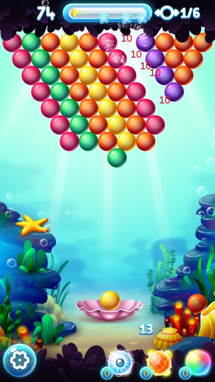 Bubble Shooter Ocean screenshot-3