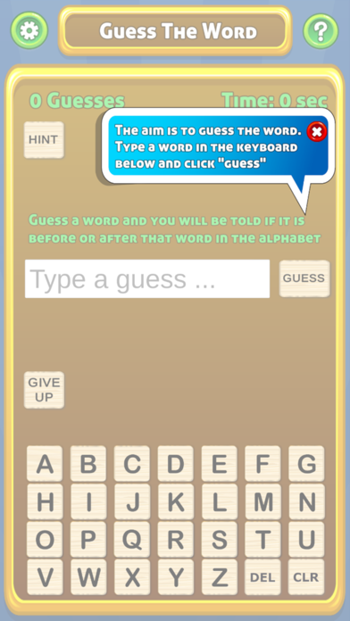 Guess The Word Game screenshot 4