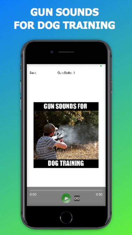 Gun Sounds for Dog Training