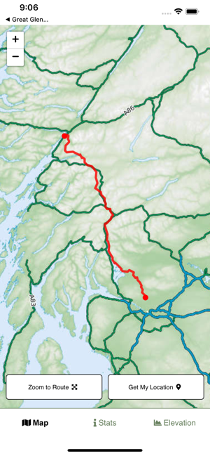 West Highland Way Map