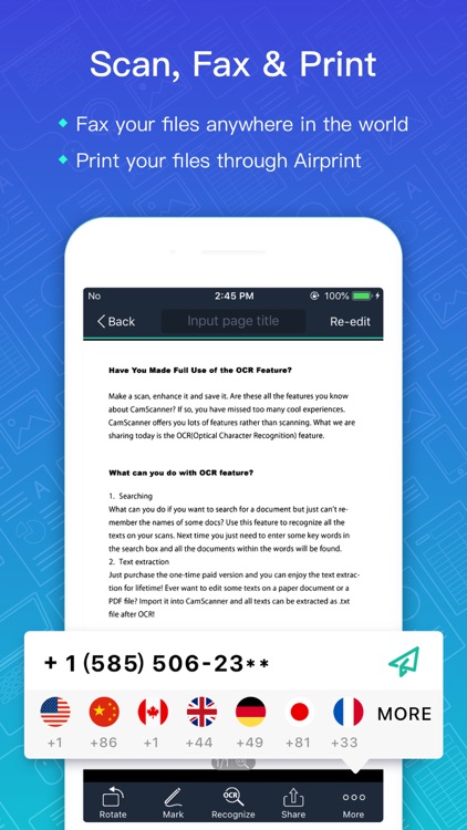 CamScanner + | OCR Scanner screenshot-3