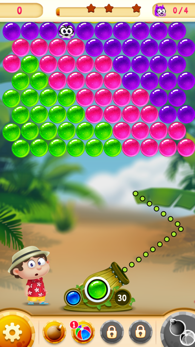 Beach Pop: Bubble shooter Game screenshot 2