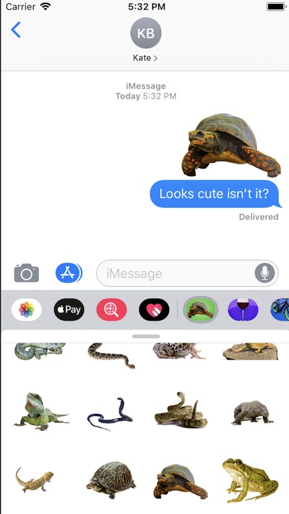 Reptile-Emojis Stickers