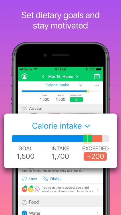 Calorie Counter - Asken Diet