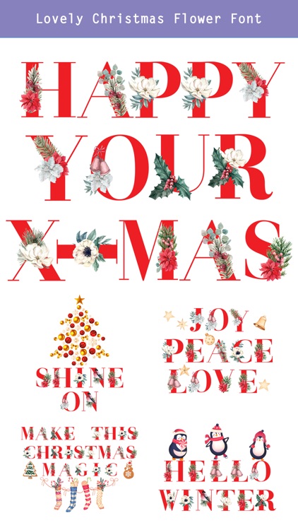 Merry Christmas - Custom Font screenshot-3