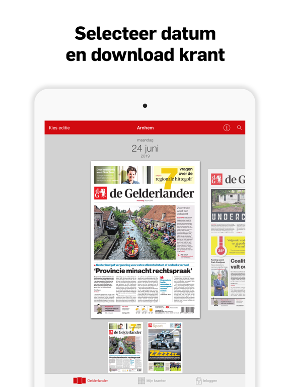 DG - Digitale Krant iPad app afbeelding 3