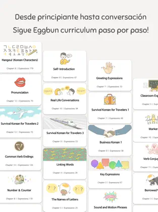 Imágen 2 Eggbun: Aprender Coreano Diver iphone