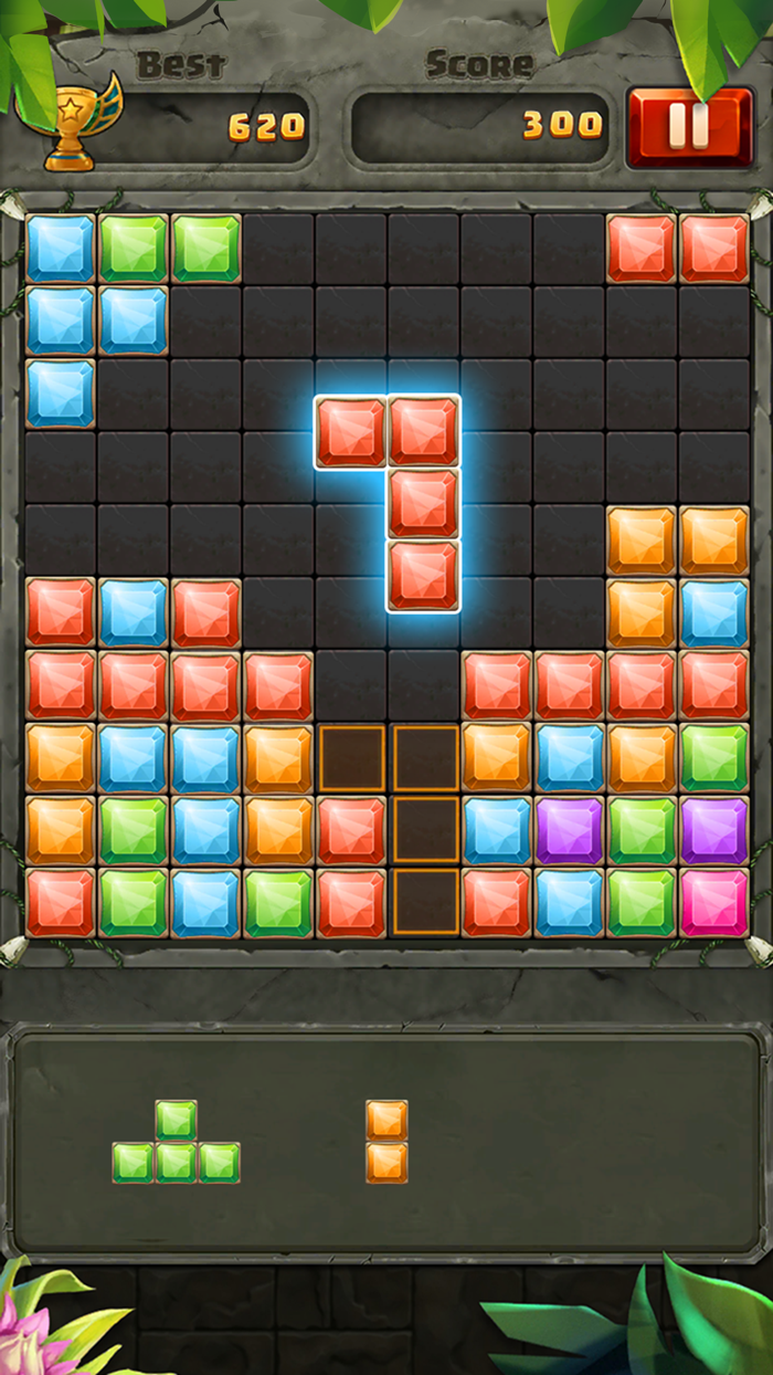 Maya Block Puzzle Jewel