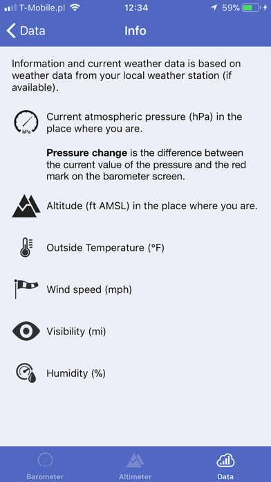 気圧計と高度計と温度計 Iphoneアプリ Applion