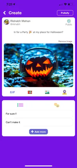 Game screenshot Pollsify - Polls with friends apk