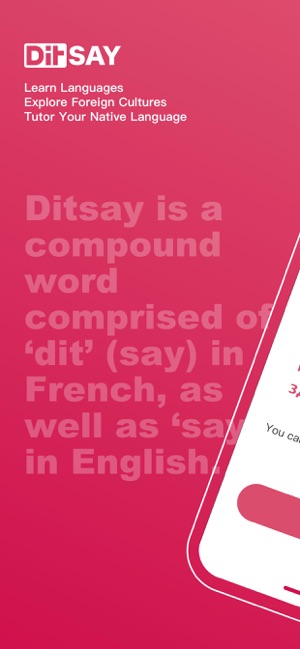 Ditsay - Language Exchange(圖1)-速報App