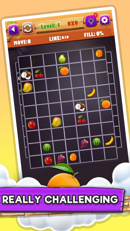 Fruit Puzzle Ninja: Line Link