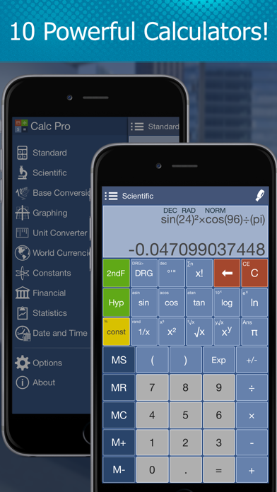 Calc Pro - The Top Mobile Calculator Screenshot 1