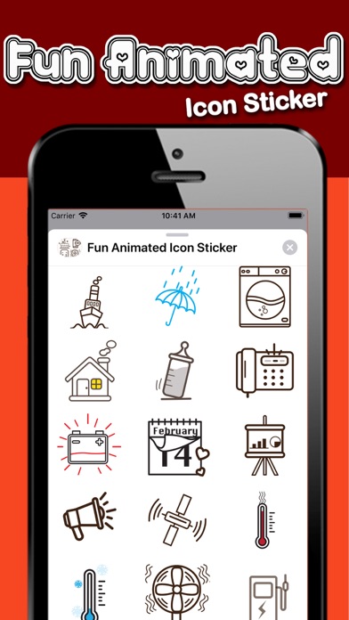 Fun Animated Icon Sticker screenshot 3