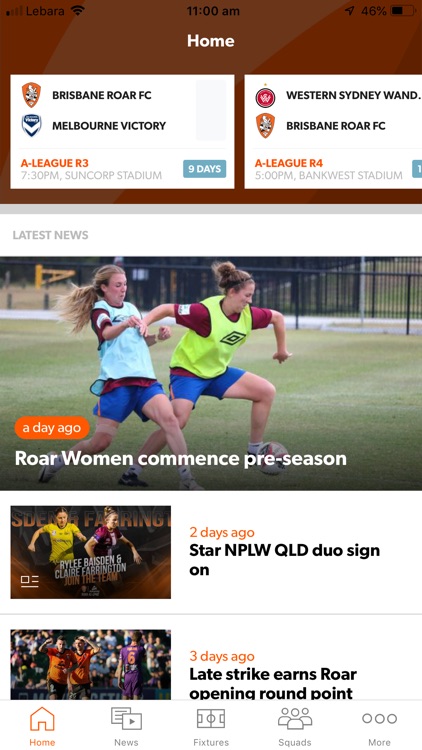 Brisbane Roar Official App