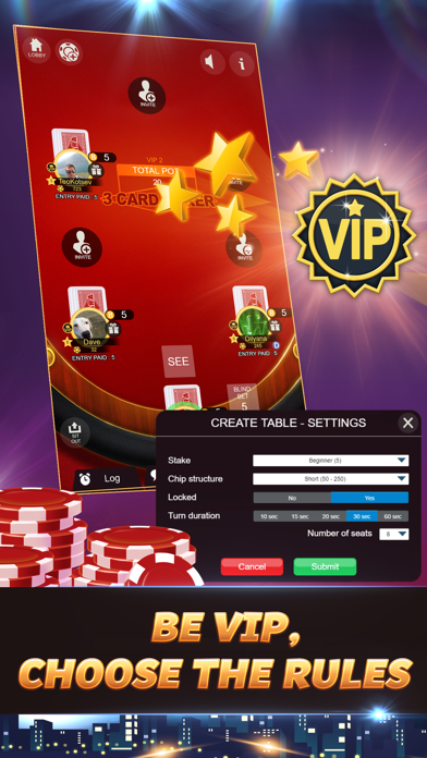Svara - 3 Card Poker Online screenshot 4