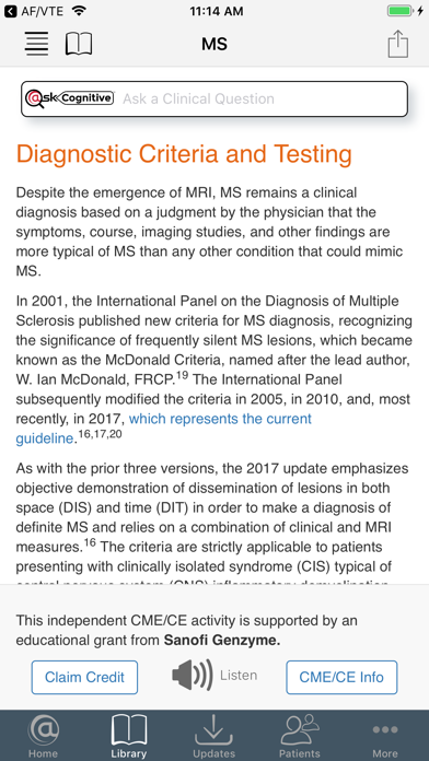 How to cancel & delete Neurology @Point of Care from iphone & ipad 4